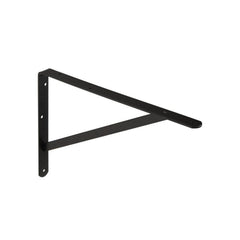Dolmen 26.8 x 40cm Shelf Bracket 60kg - Black