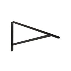Dolmen 32.3 x 50cm Shelf Bracket 70kg - Black