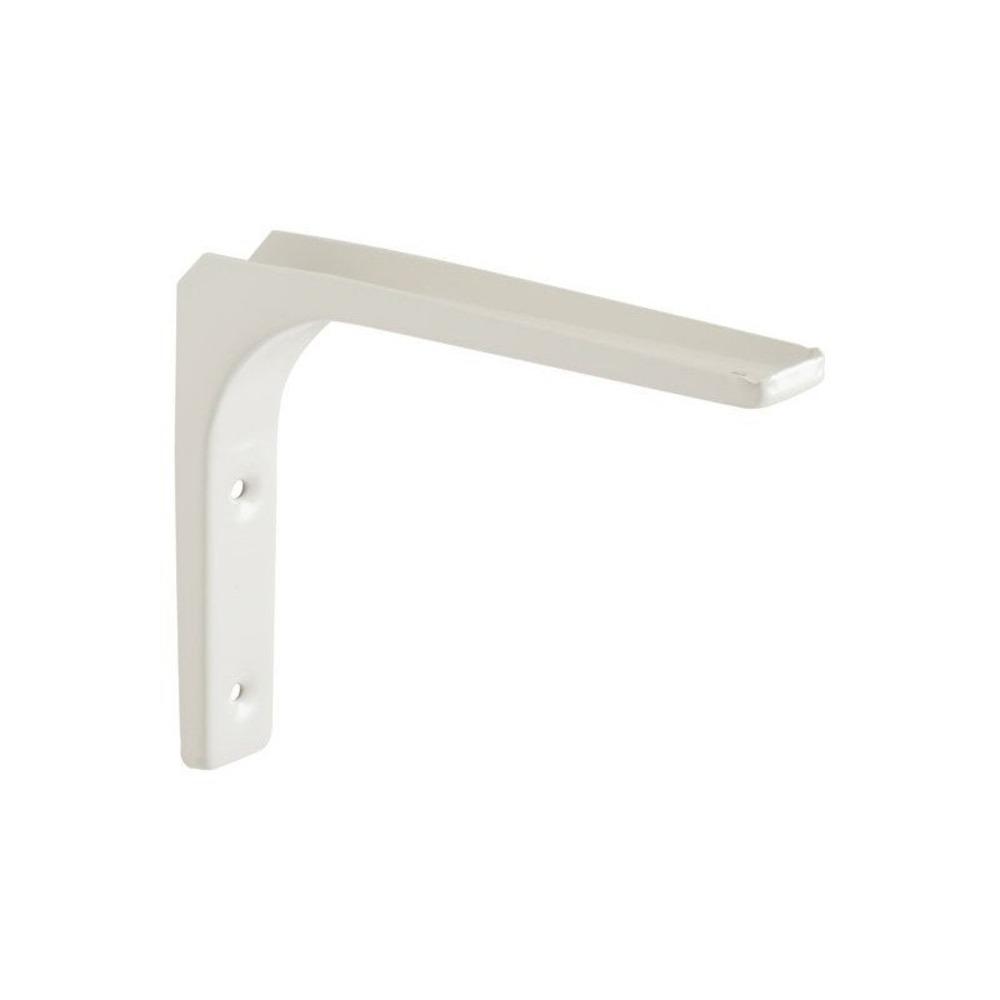 Modern 15 x 20cm Shelf Bracket 20kg - White
