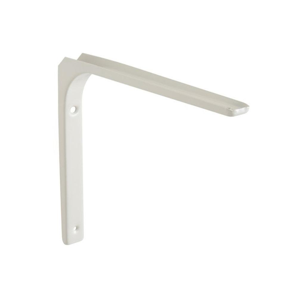Modern 25 x 30cm Shelf Bracket 30kg - White
