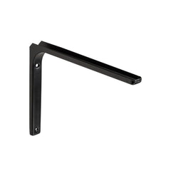 Modern 30 x 40cm Shelf Bracket 40kg - Black