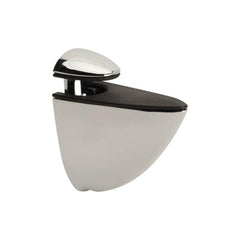 Glass Shelf Bracket Set of 2 Pieces 0.2cm to 0.6cm - Chrome
