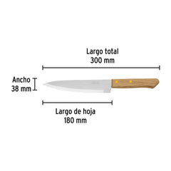 Pretul  7", Wood Handle, Chef knife