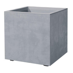 Deroma Millennium Cube Planter 49x49x49cm - Grey