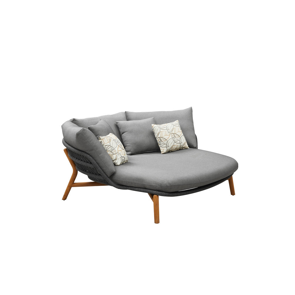 HiGold Vasca Outdoor Sunbed Grey