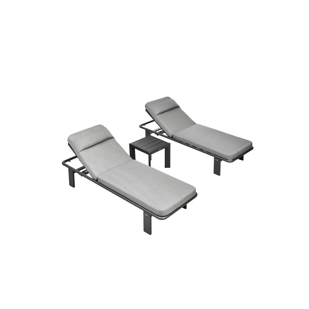 HiGold Ligo Outdoor Sunlounge Set with Side Table