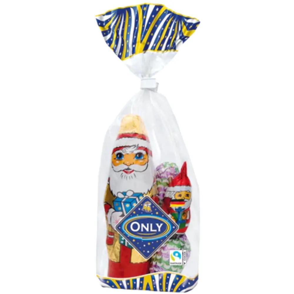 Only Chocolate Santa Clauses Mix 100g,,