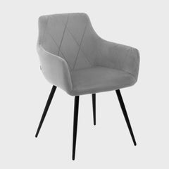 Homla Fellice Chair Grey 56X61X86 Cm