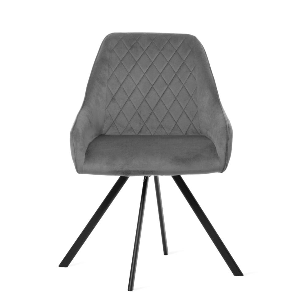 Homla Laurent Chair Grey 55X54X85cm