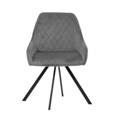 Homla Laurent Chair Grey 55X54X85cm