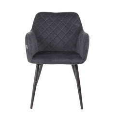 Homla Shelton Chair Grey 56X60X84Cm