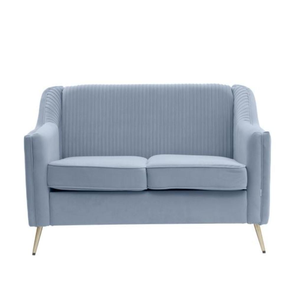 Homla Avant 2 seater Sofa Blue 127X82X81.5 Cm