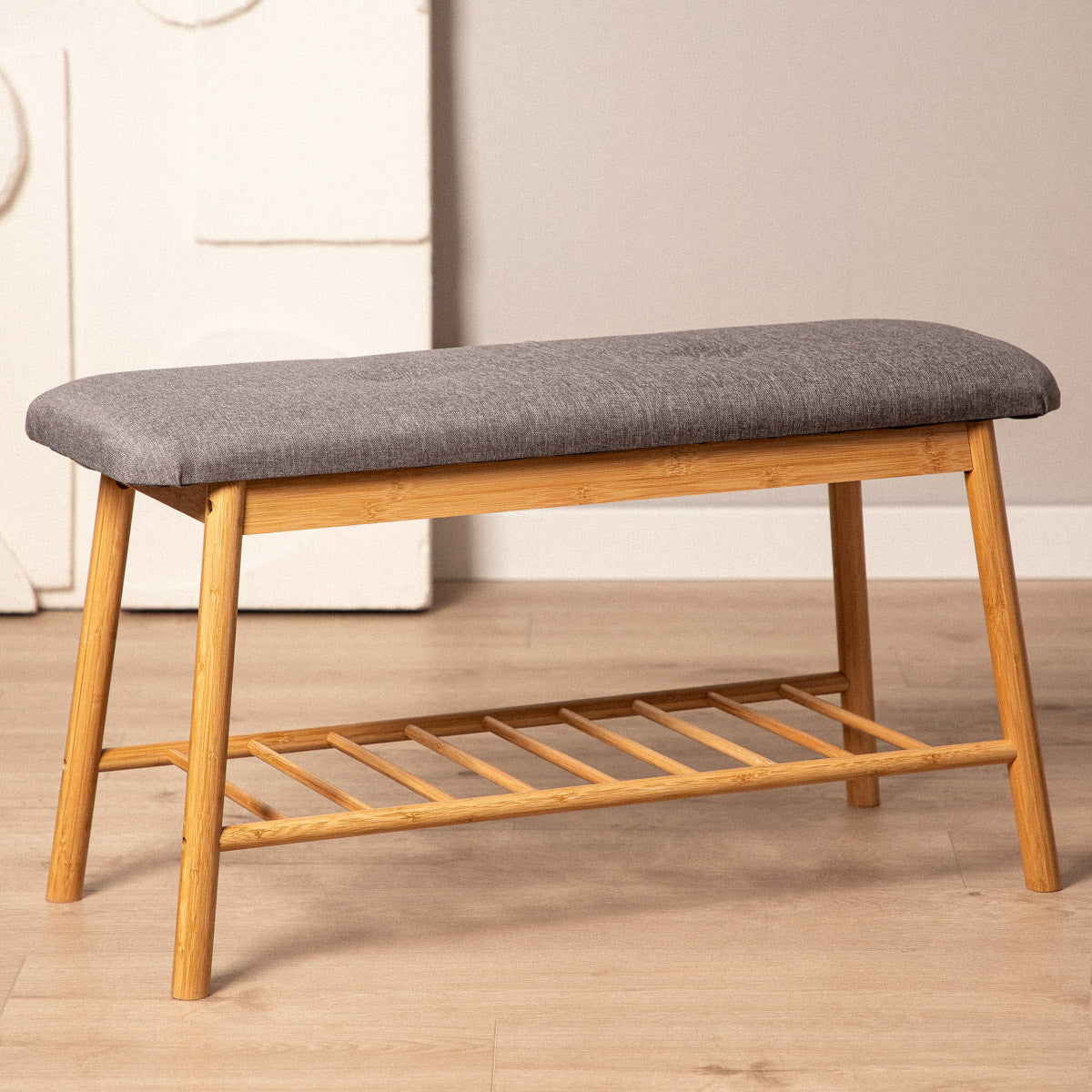 Homla Truo Shoe cabinet Natural 84X30X45 Cm