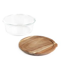 Homla Maira Container Transparent + lid 15x7cm