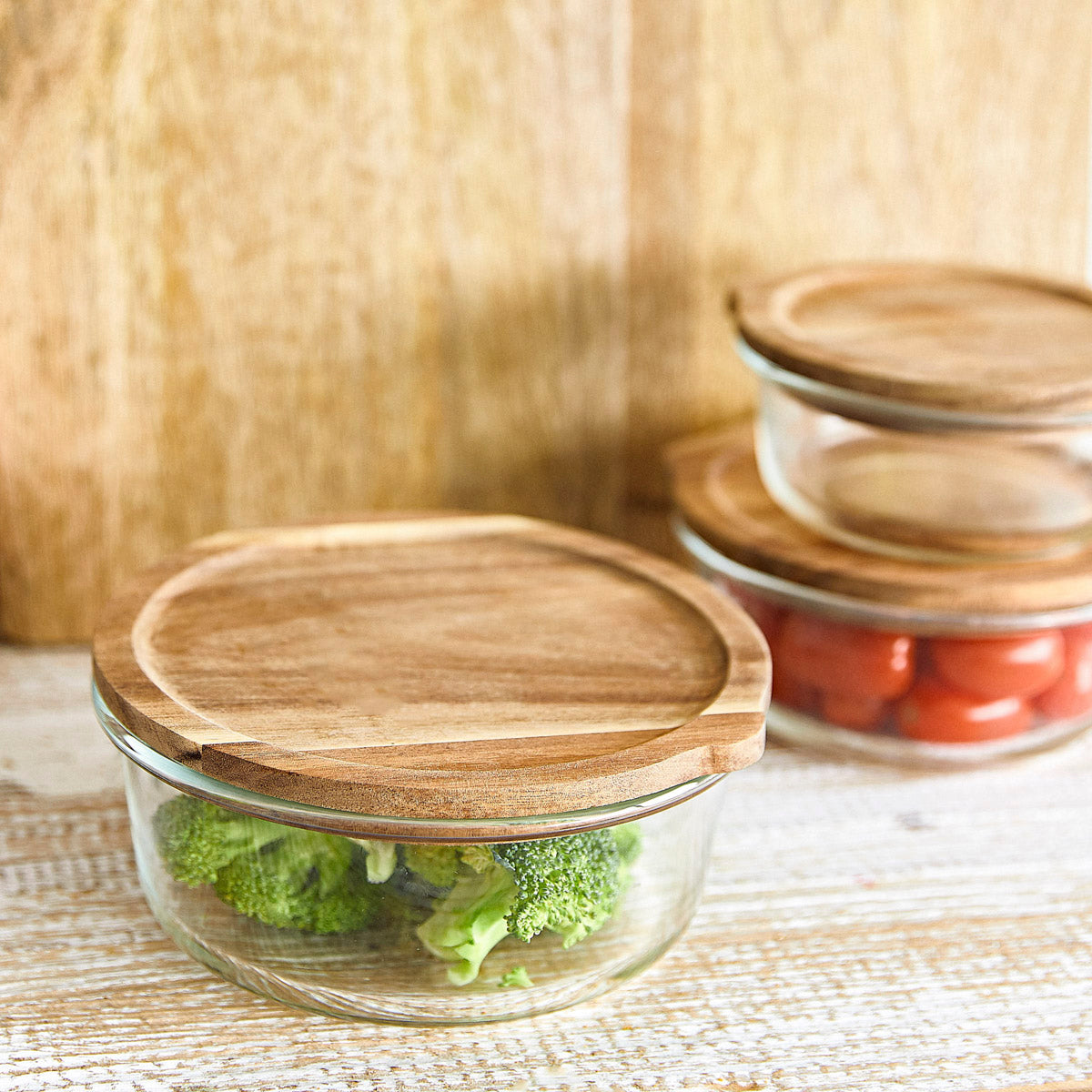 Homla Maira Container Transparent + lid 15x7cm