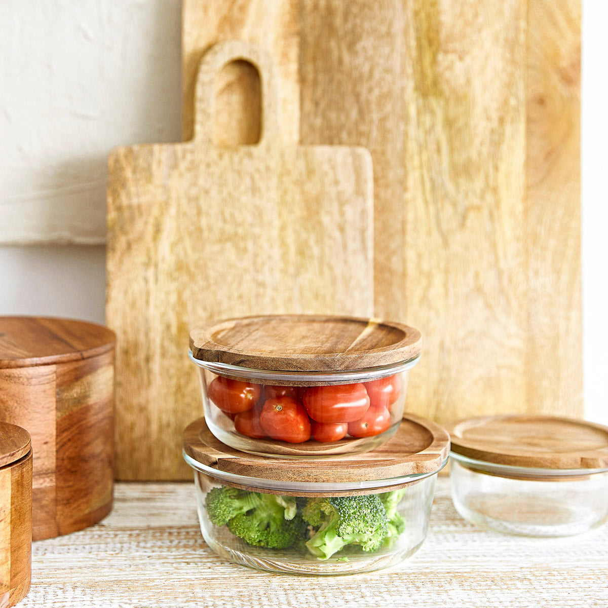 Homla Maira Container Transparent + lid 15x7cm