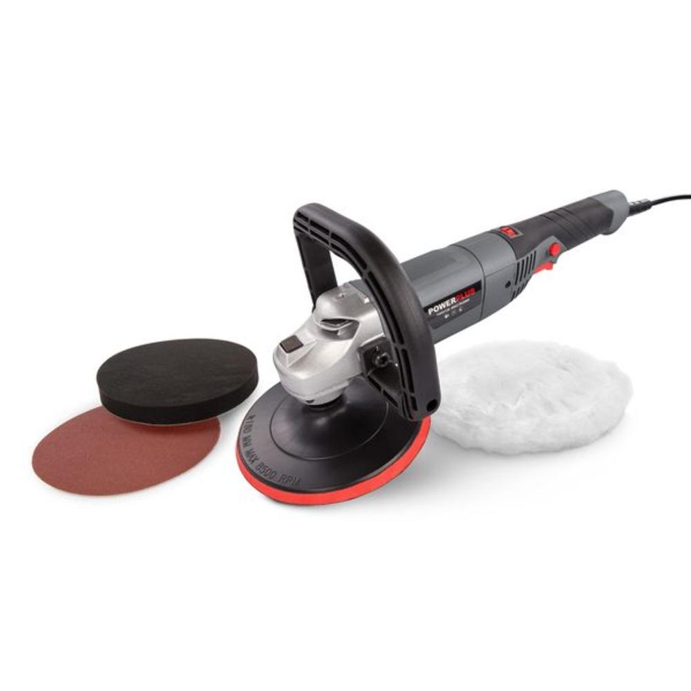 Powerplus Angle Polisher 1200W Ø 180mm - 3 acc.