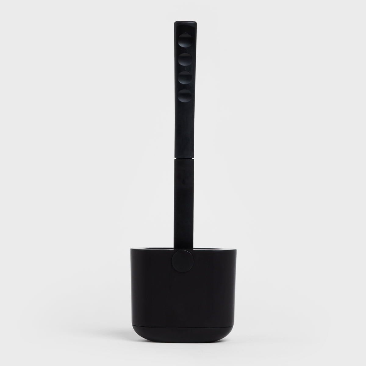 Homla SToilet brush REINA silicone black 12.3x6.2x36.5 cm