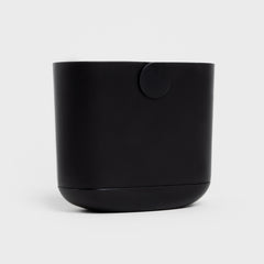 Homla SToilet brush REINA silicone black 12.3x6.2x36.5 cm
