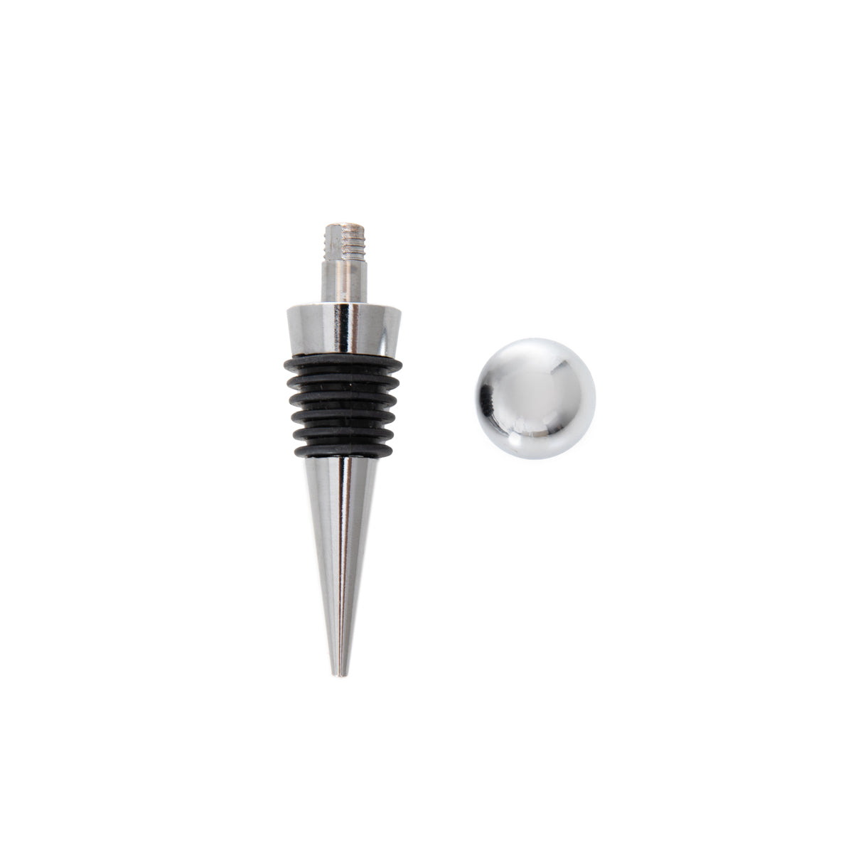 Homla Alcole Wine Stopper Silver  9 Cm