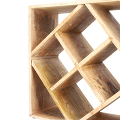 Homla Sjal Mango Wine Rack Natural 33X33 Cm