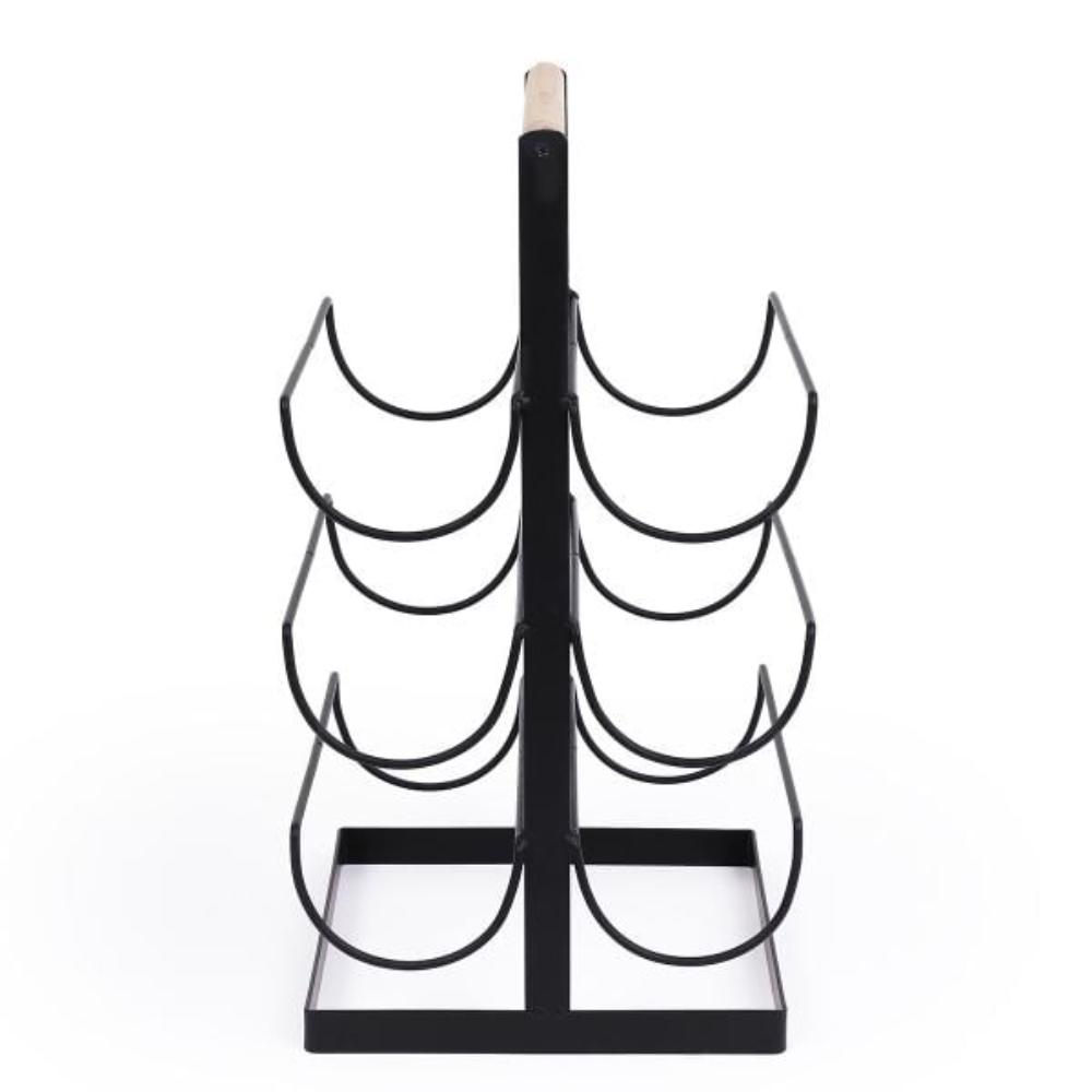 Homla Duncan Wine Rack Black 22X40 Cm