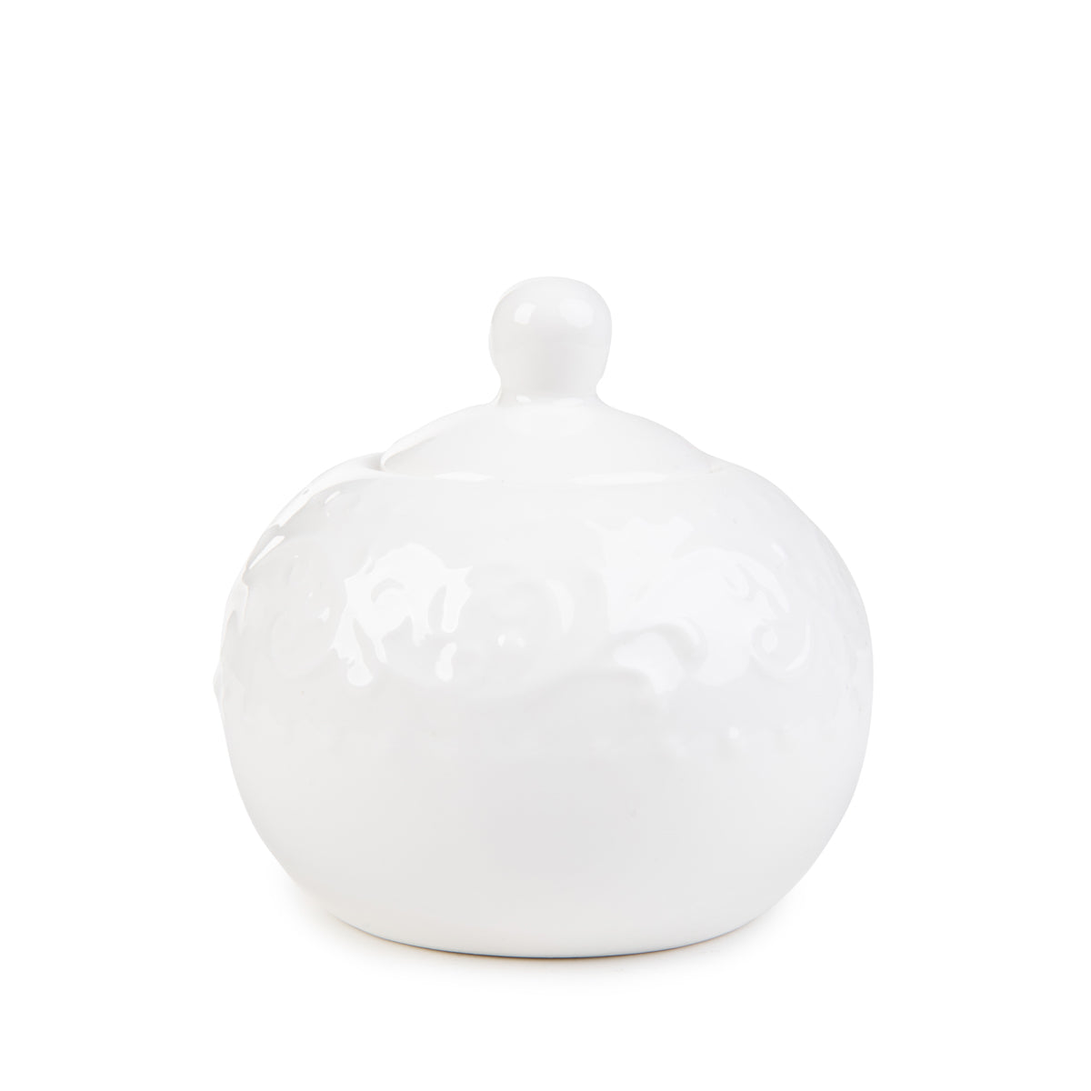 Homla Sylia Sugar Bowl White 10X10 Cm