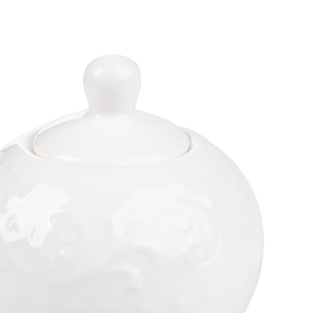 Homla Sylia Sugar Bowl White 10X10 Cm