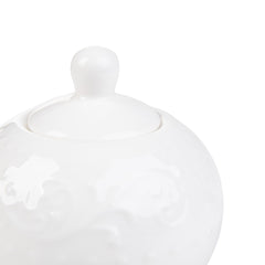 Homla Sylia Sugar Bowl White 10X10 Cm