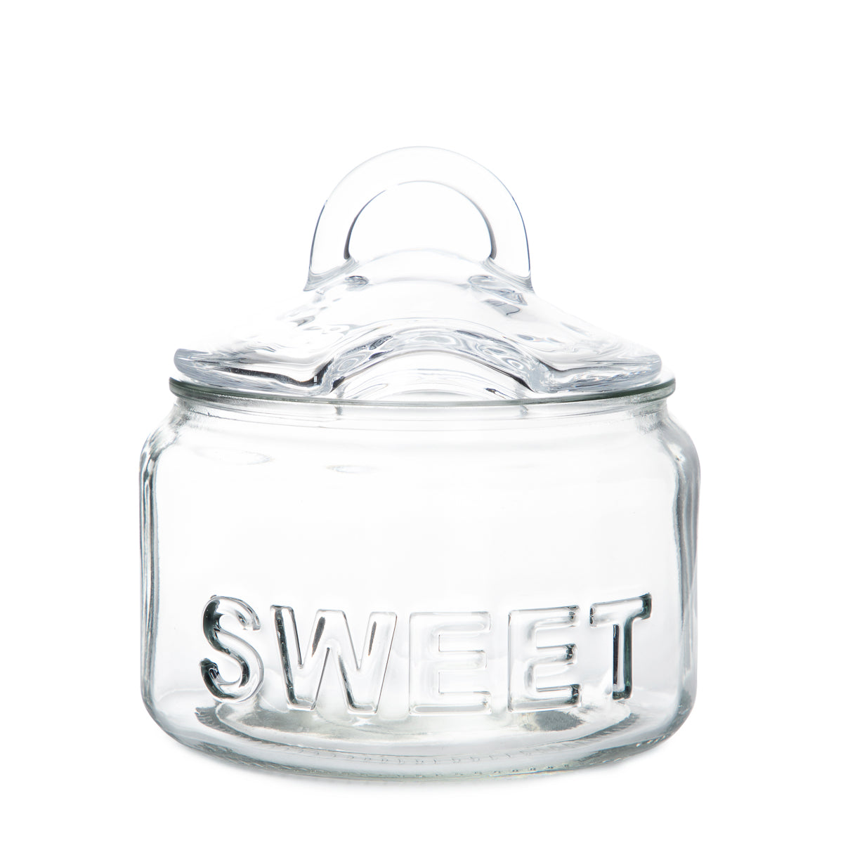 Homla Regel Glass Sugar Bowl 12X11Cm  0.5L