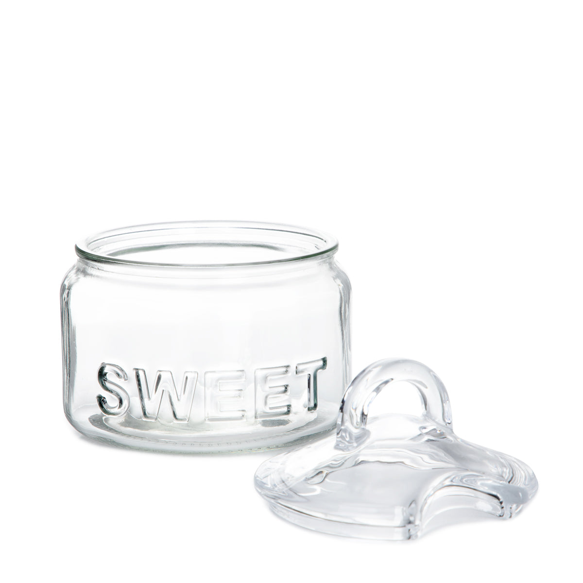 Homla Regel Glass Sugar Bowl 12X11Cm  0.5L