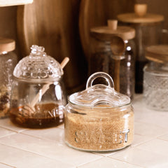 Homla Regel Glass Sugar Bowl 12X11Cm  0.5L