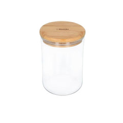 Homla Erle Glass Container w Bamboo lid 0,6L