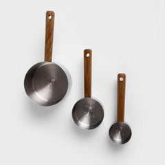 Homla Mooka Measuring Cup Set Silver 3 Pcs..