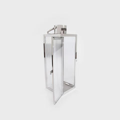 Homla Tondo Lantern Silver 14X14X39 Cm
