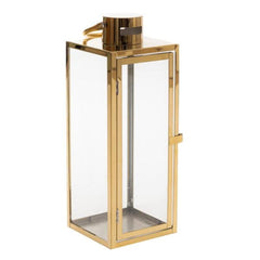 Homla Tondo Lantern Gold 14X14X25 Cm
