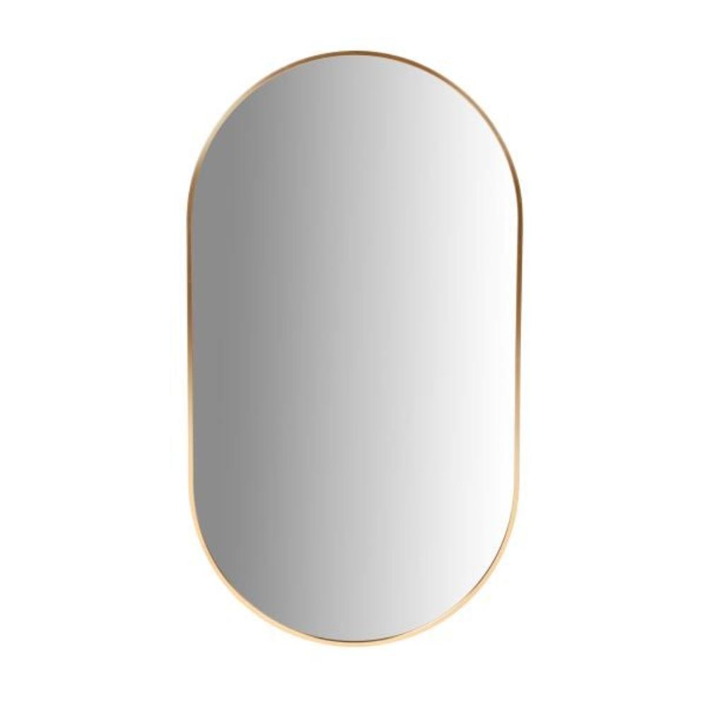 Homla Elora Mirror Oval Golden 50X90cm