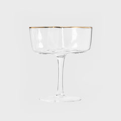 Homla Margarita Glass with Gold Rim 0.18L