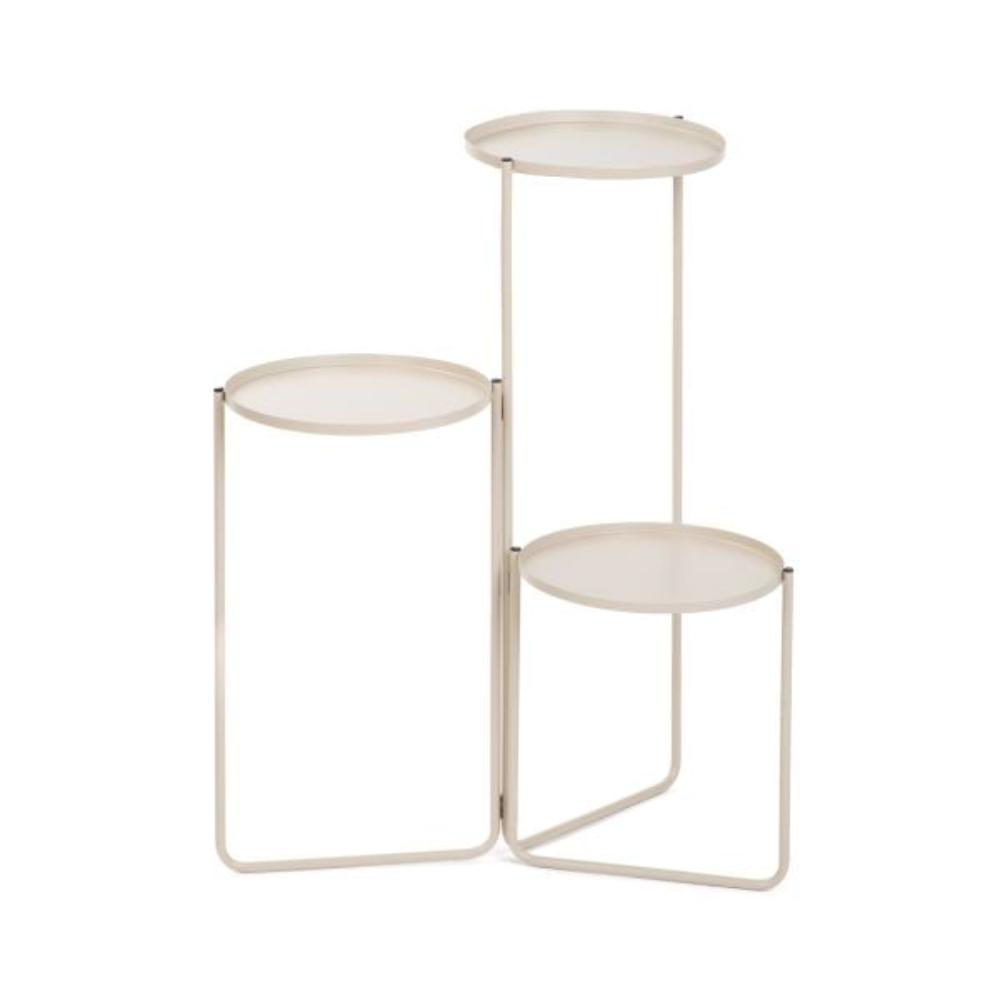 Homla Roh 3 Tier Flowerbed Beige 25X48x70 Cm