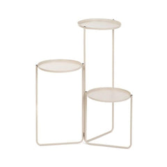 Homla Roh 3 Tier Flowerbed Beige 25X48x70 Cm