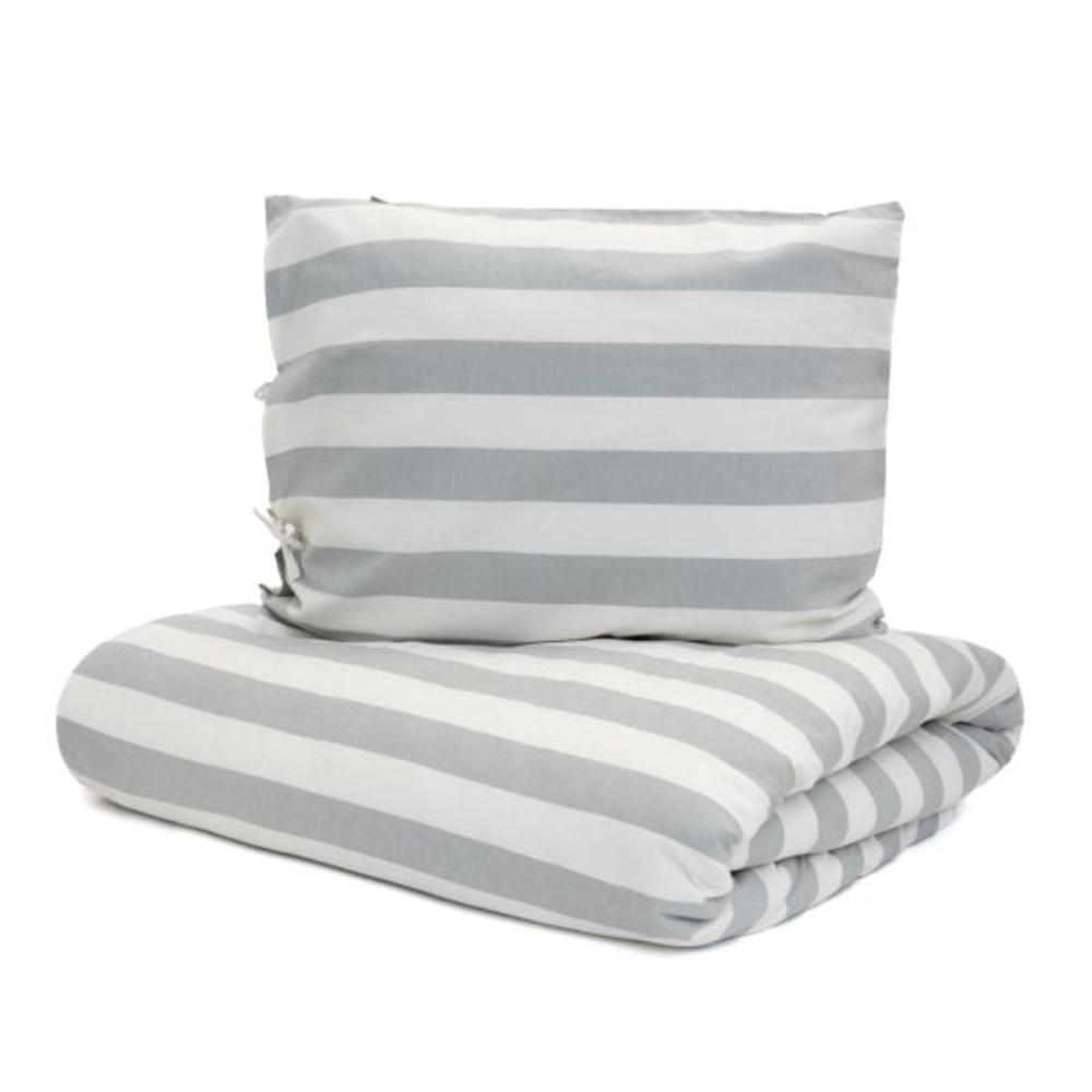 Homla Dayana Bedding Cotton Striped White 160X200  + 2*50X60 Cm
