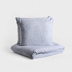 Homla Delene Bedding Jacquard white & Blue 160X200 + 2*50X60 Cm
