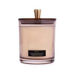 Homla Woody Blend Sandalwood Scented Candle Beige 380 G