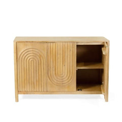 Homla Chest Of Drawers Surat Solid Mango Wood 121X40X80cm