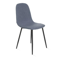 Homla Chair Slank InFabric Grey  44X52X85Cm