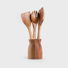 Homla Set  Mooka  Utensils 4 pcs 35X10 Cm