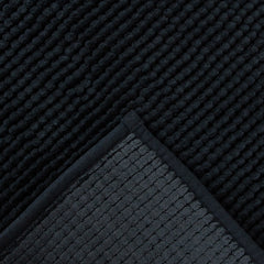 Homla Bathroom Rug  Jon  Non-Slip Black  50X70 Cm
