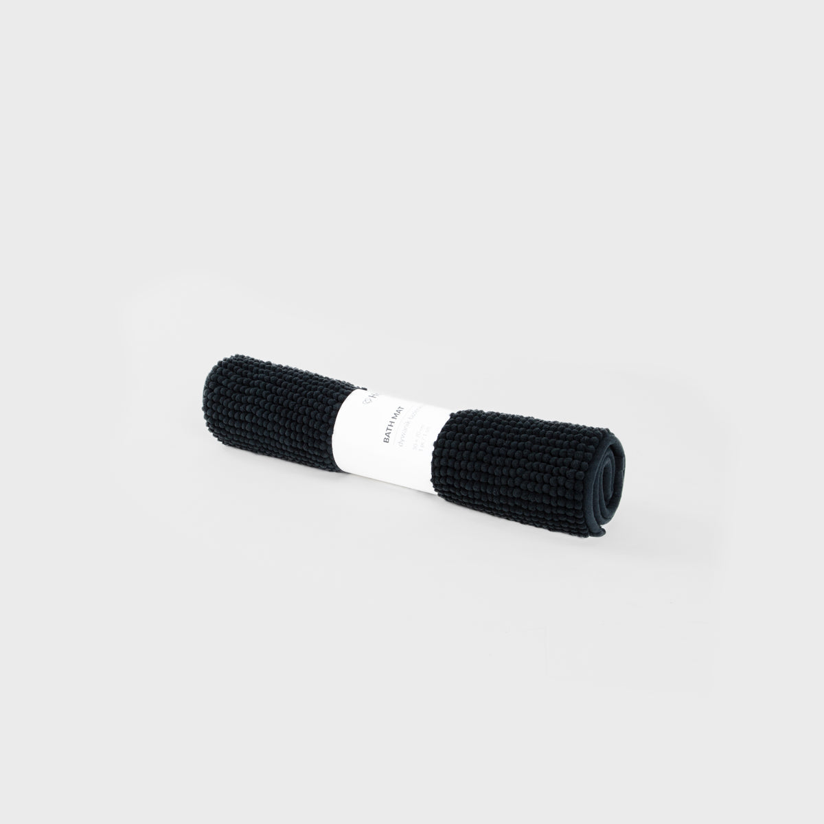 Homla Bathroom Rug  Jon  Non-Slip Black  50X70 Cm