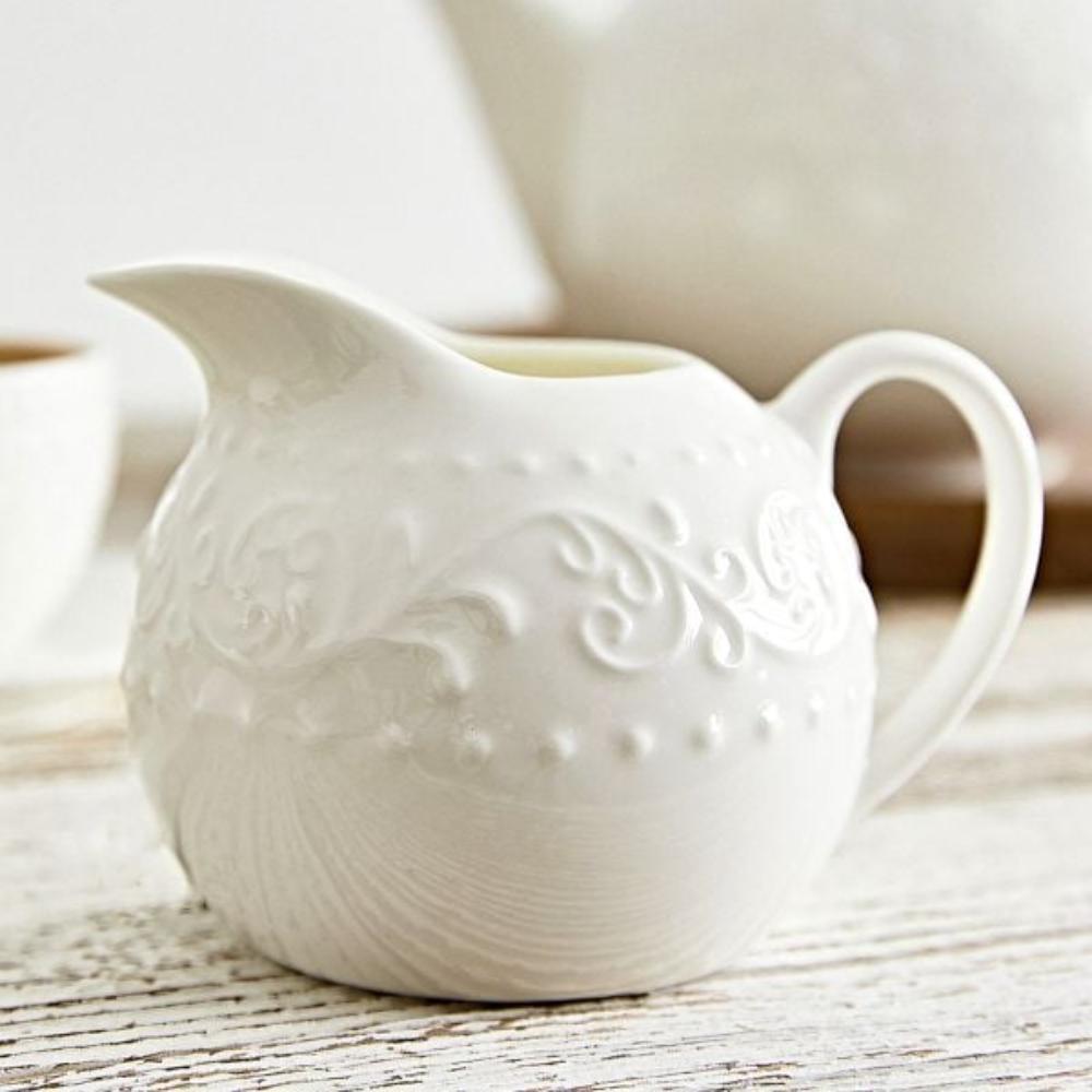 Homla Sylia Milk Container White 0,26 L