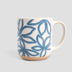 Homla Mug  Cores  In Blue Flowers  0.45 L
